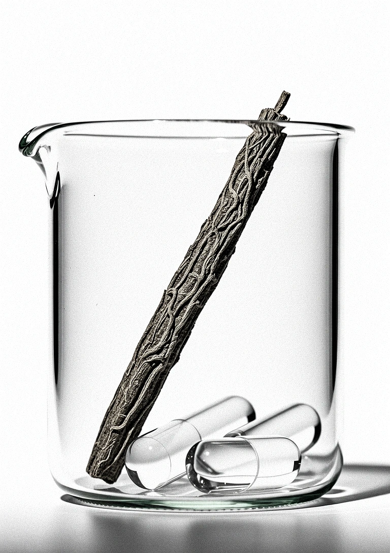 Clinical botanical laboratory glass
