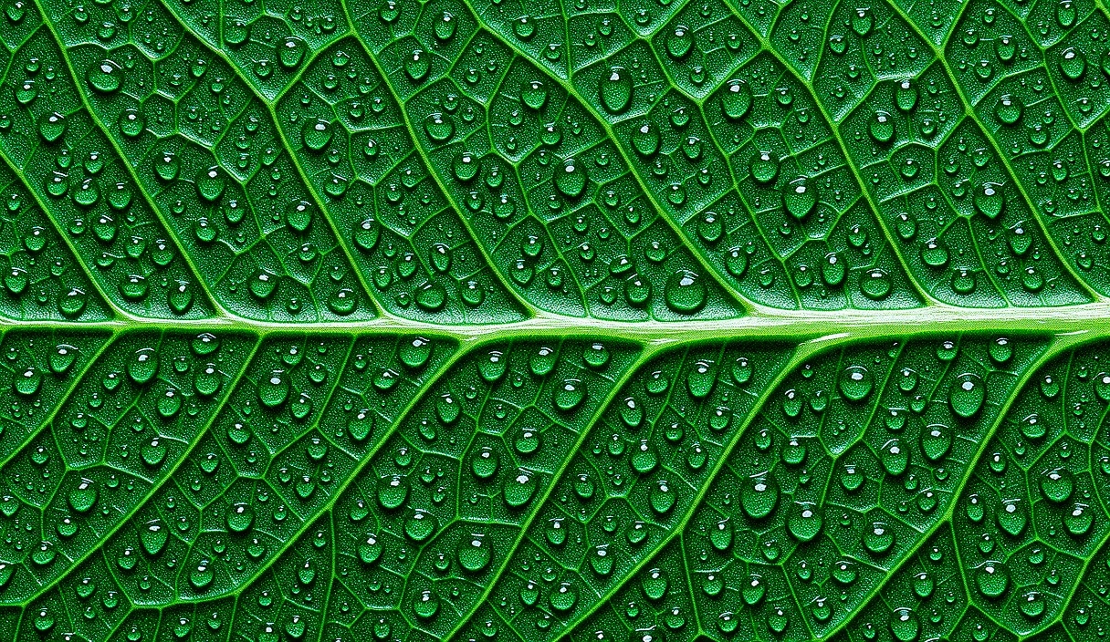 Fluid movement and botanical detail